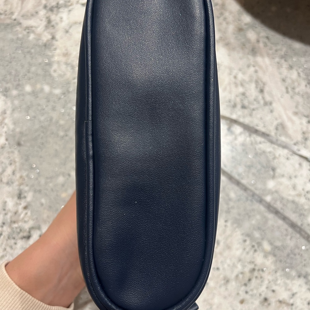 Salvatore Ferragamo navy pleather Toiletry Bag - Picture 9 of 11